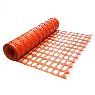 Orange Safety fencing
