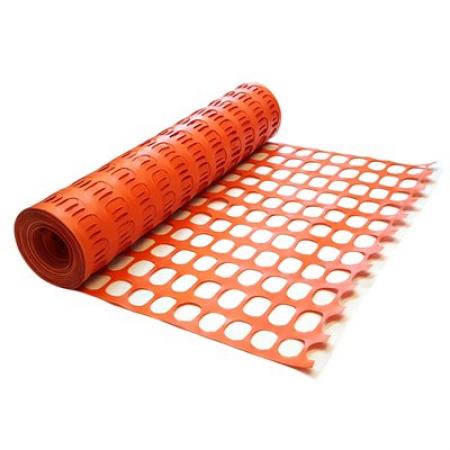 Orange Safety fencing